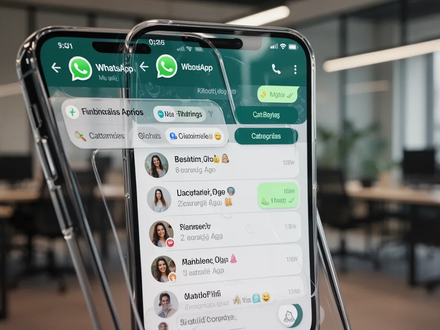 WhatsApp 26.21.74: Benutzerdefinierte Filter und Liquid Glass Design - Foto: über boerse-global.de