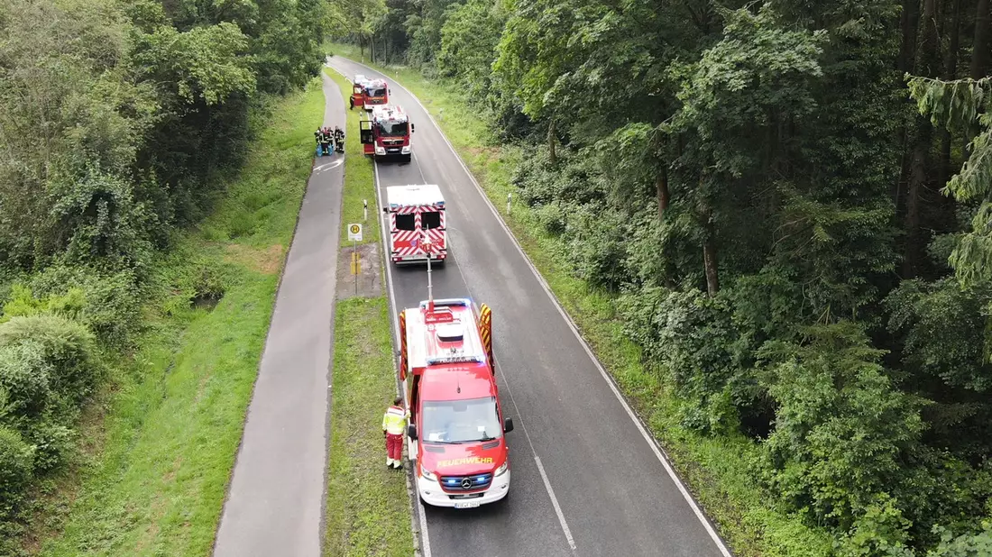 FFW Schwalmtal: F2 - Brennt Kleingebäude: Schwalmtaler Feuerwehr unterstützt bei Einsatz in Niederkrüchten - Bild: presseportal.de