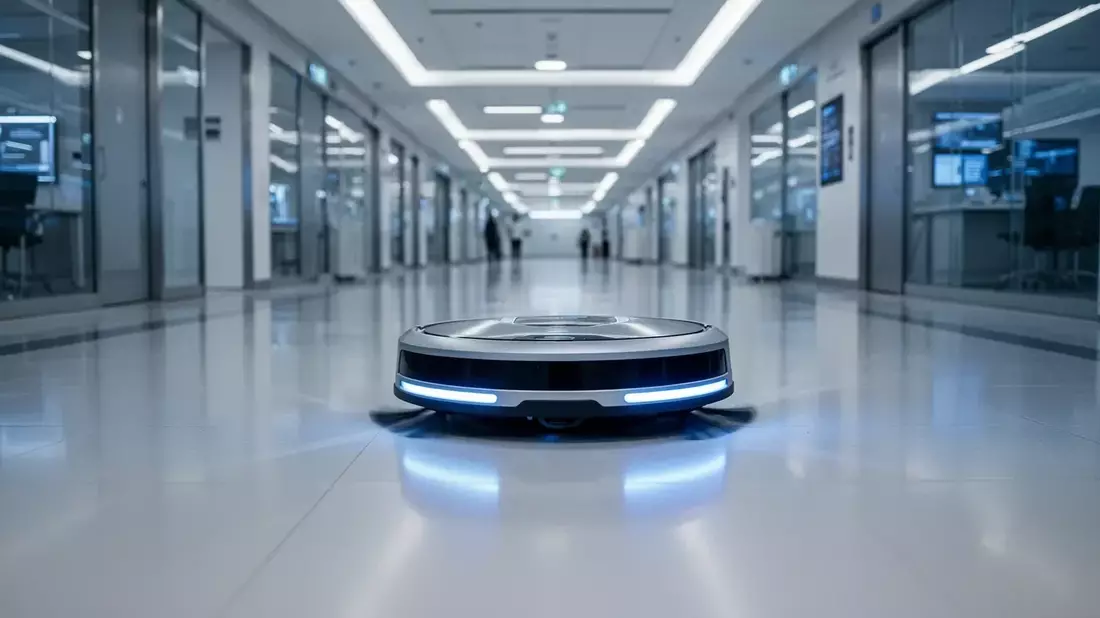 Reinigungsroboter ab Juni: 42.000 Pascal und 99,9999% Sterilisation - Bild: über boerse-global.de