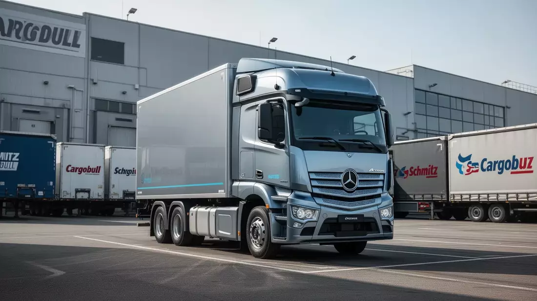 Mercedes eActros Lowliner: 500 km Reichweite ab Q3 2026 bestellbar - Bild: über boerse-global.de