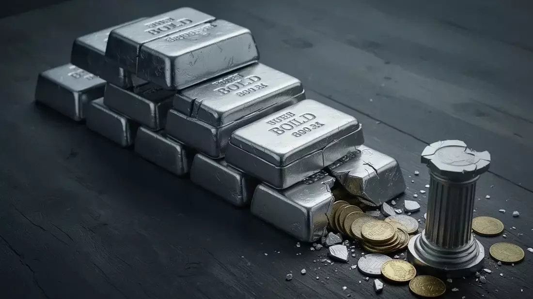 Plata: el pulso entre la fortaleza industrial y el miedo a la inflación mantiene al mercado en vilo - Bild: über boerse-global.de
