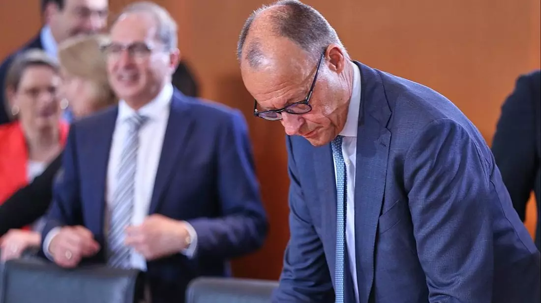 Alexander Dobrindt und Friedrich Merz am 03.06.2026 - Bild: via dts Nachrichtenagentur