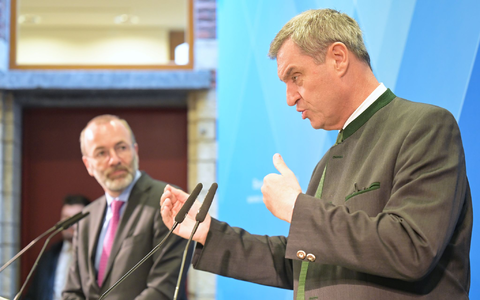Der stellvertretende CSU-Vorsitzende Manfred Weber fordert eine Neuausrichtung seiner Partei. (Archivbild) - Bild: Malin Wunderlich/dpa
