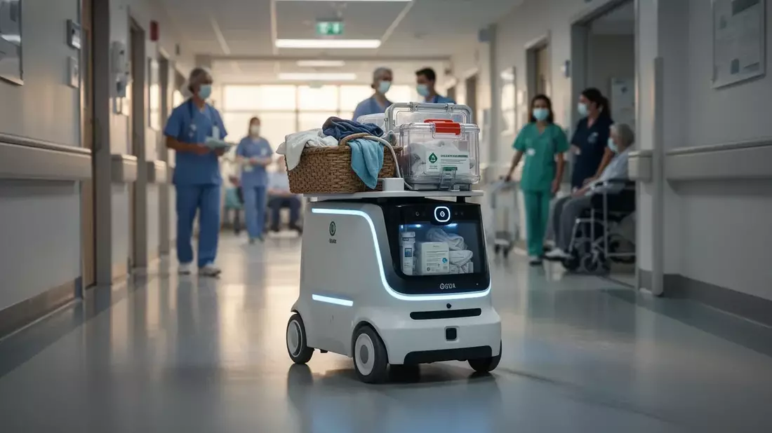 Autonome Zustellung: Roboter liefern jetzt auch Wäsche und Medikamente - Bild: über boerse-global.de