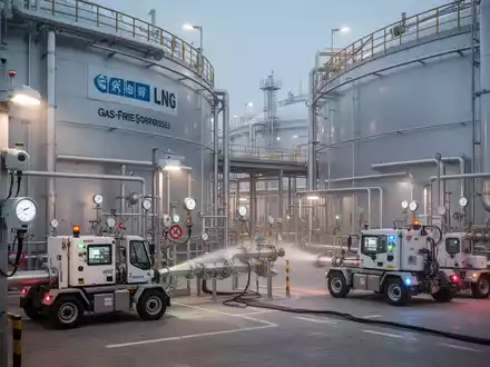 LNG-Sicherheit: ETS stellt Verfahren mit 99,99% Verbrennungsrate vor - Foto: über boerse-global.de