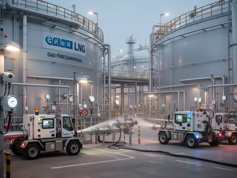 LNG-Sicherheit: ETS stellt Verfahren mit 99,99% Verbrennungsrate vor - Foto: über boerse-global.de