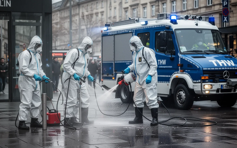 Rescon-Ex 26: EU testet neue Dekontaminations-Einheit in Köln - Foto: über boerse-global.de