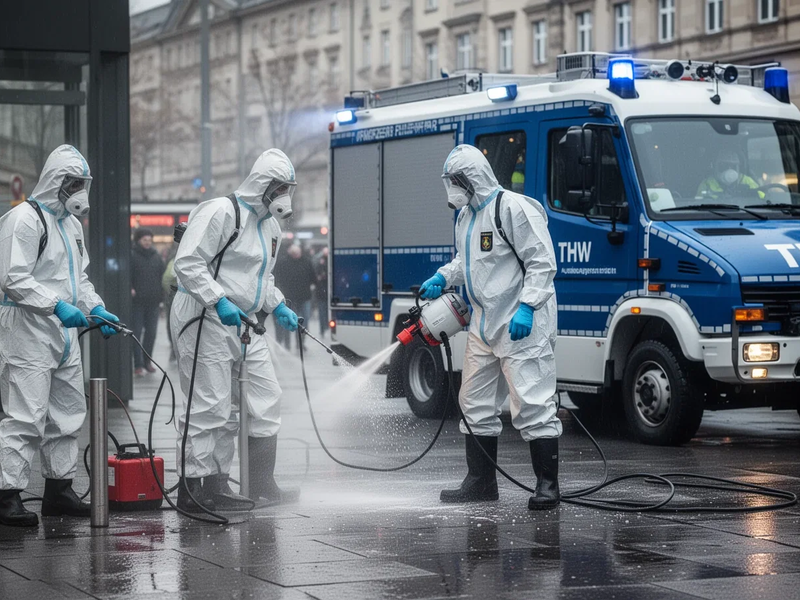 Rescon-Ex 26: EU testet neue Dekontaminations-Einheit in Köln - Foto: über boerse-global.de