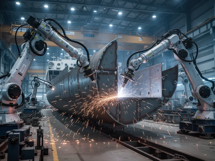 Griechenland-Werften: 1,35 Mrd. Euro für robotergestützte Produktion - Foto: über boerse-global.de
