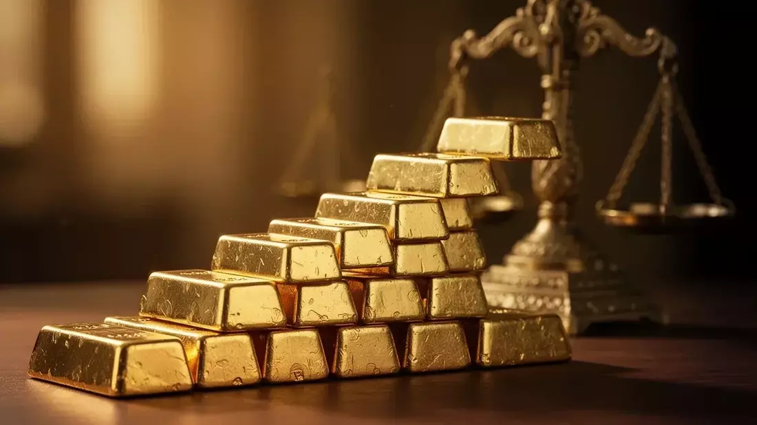 Gold’s Dual Narrative: 200-Day Moving Average in Sight as Central Banks Reshuffle Reserve Rankings - Bild: über boerse-global.de