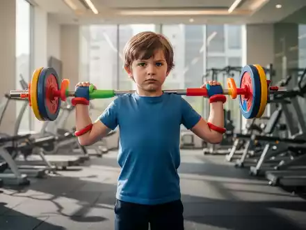 Muskelwunderkinder: Zehnährige stemmt 66 Kilo – Experten warnen vor Burnout - Foto: über boerse-global.de