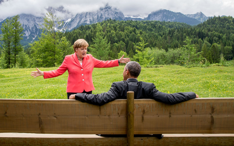 Die Stimmung zwischen Obama und Ex-Bundeskanzlerin Merkel war nicht immer gut. (Archivfoto) - Bild: Michael Kappeler/dpa POOL/dpa