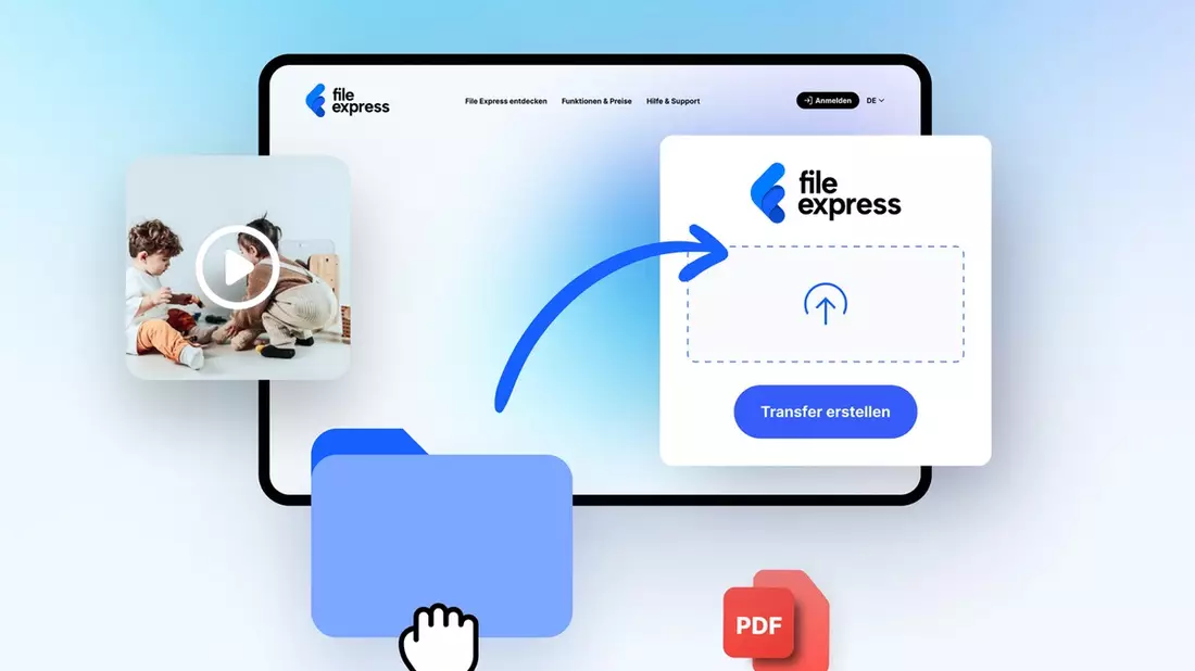 Schweizer Alternative zu WeTransfer: Hostpoint setzt mit File Express neue Massstäbe für Dateitransfer-Services - Bild: presseportal.de