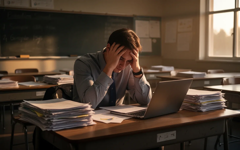 Lehrkräfte unter Druck: 52% österreichischer Lehrer psychisch stark beansprucht - Foto: über boerse-global.de