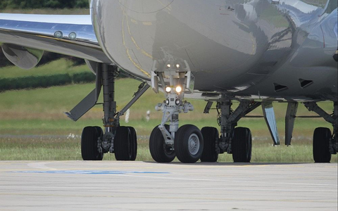 Fahrwerk einer Boeing 747-400 (Archiv) - Bild: via dts Nachrichtenagentur