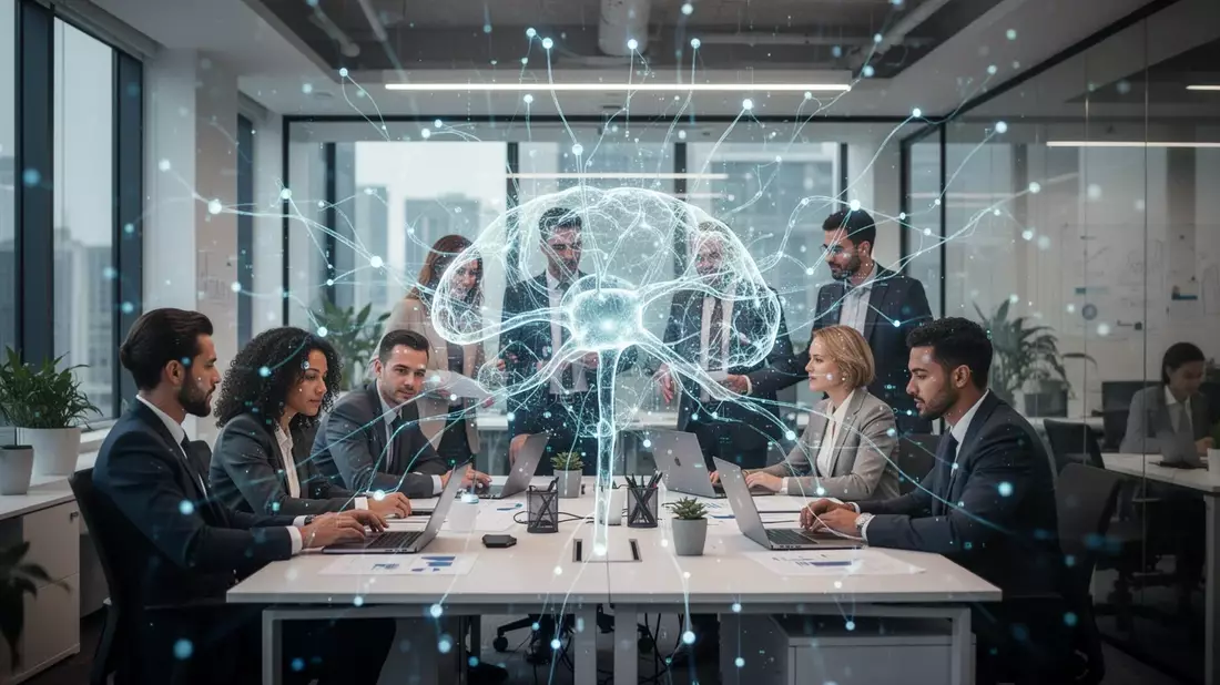 Mittelstand KI: 82% sehen digitale Chancen, 24% sparen Personal - Bild: über boerse-global.de