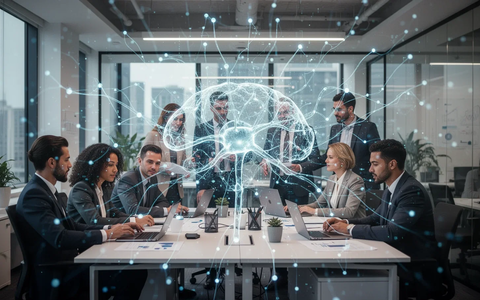 Mittelstand KI: 82% sehen digitale Chancen, 24% sparen Personal - Bild: über boerse-global.de