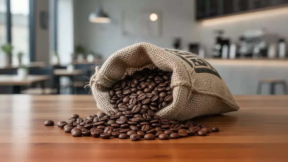 Kaffeepreis: 9,5 Millionen Säcke Überschuss 2026/27 Illustration mit AI erstellt übermittelt durch boerse-global.de