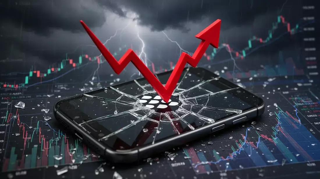 BlackBerry Aktie: 9 Prozent Minus nach Rekordhoch - Bild: über boerse-global.de