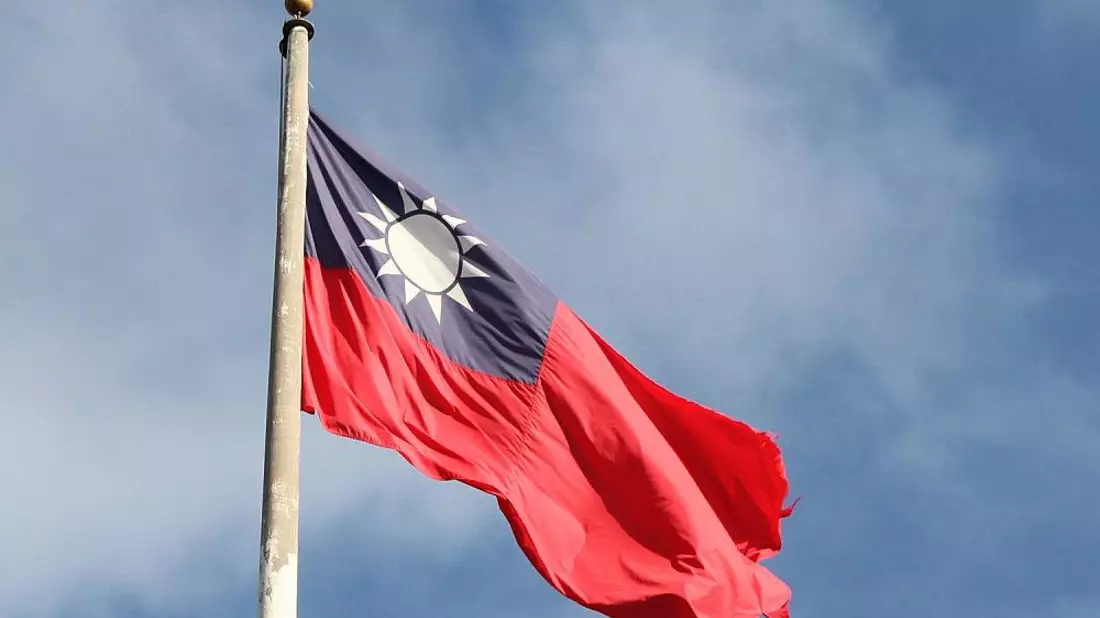 Taiwan-Flagge (Archiv) - Bild: via dts Nachrichtenagentur