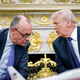 Merz und Trump: Das Verhältnis der beiden ist inzwischen deutlich abgekühlt. (Archivbild) - Bild: Kay Nietfeld/dpa