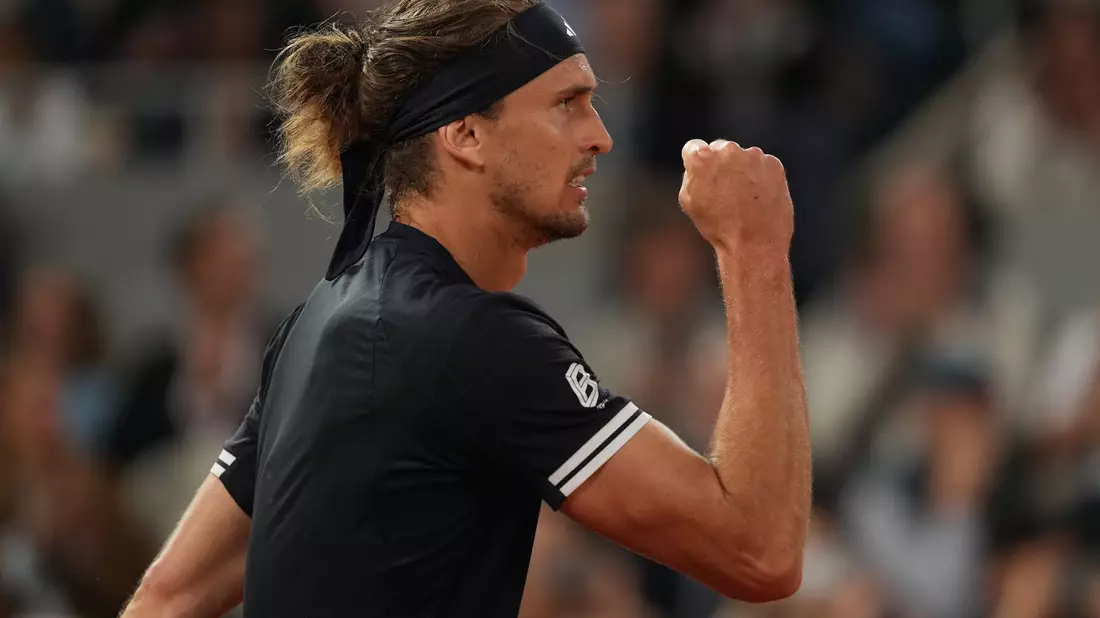 Alexander Zverev will in Paris noch zwei Siege bejubeln.  - Bild: Thibault Camus/AP/dpa
