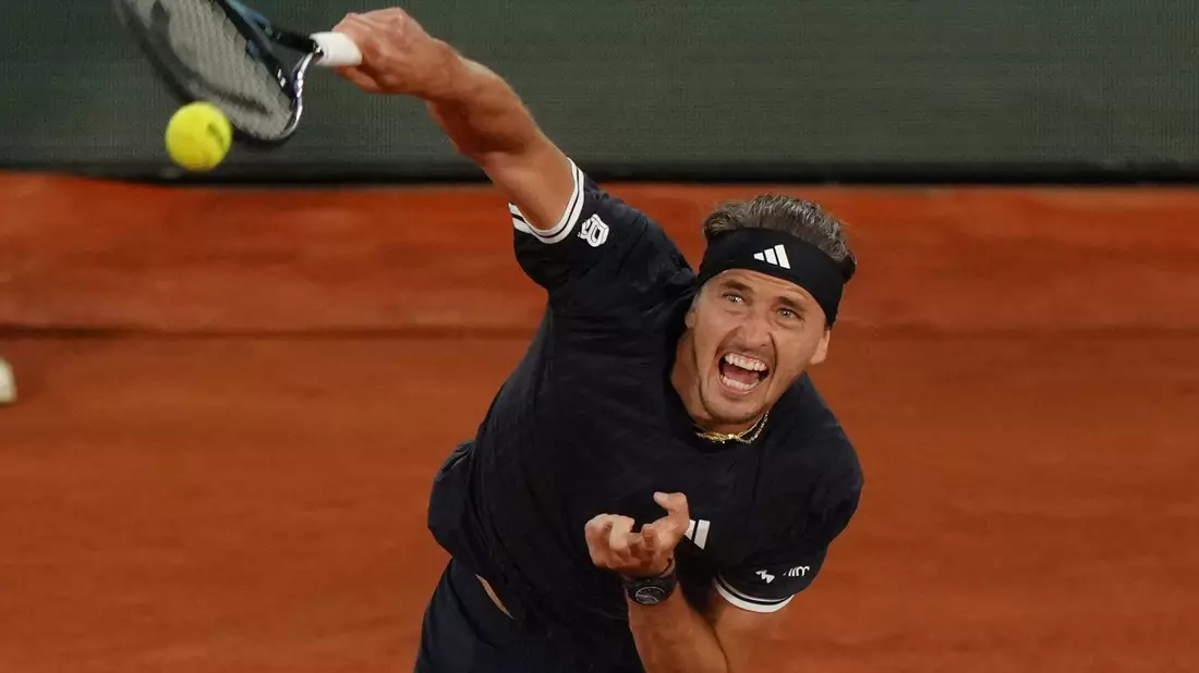 Der Aufschlag ist die große Stärke von Alexander Zverev. - Bild: Aurelien Morissard/AP/dpa