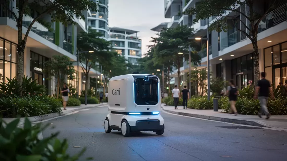 Grab startet autonome Lieferroboter: Carri übernimmt letzte 100 Meter - Bild: über boerse-global.de
