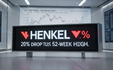 Henkel Aktie: 20 Prozent unter 52-Wochen-Hoch - Foto: über boerse-global.de