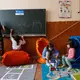 Ungarische Schulkinder in Transkarpatien sollen wieder vermehrt Unterricht in ihrer Muttersprache erhalten. (Archivbild)   - Bild: --/Ukrinform/dpa
