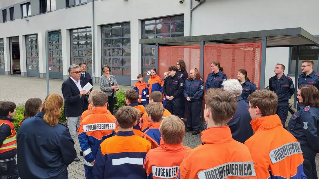 FW-EN: Löwenstarke Unterstützung für den Feuerwehrnachwuchs - Bild: presseportal.de