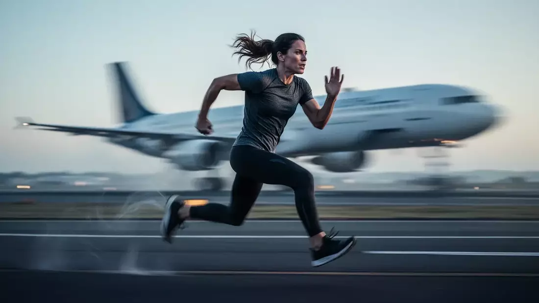 Studie: Sprinttraining besiegt Flugangst effektiver als Entspannung