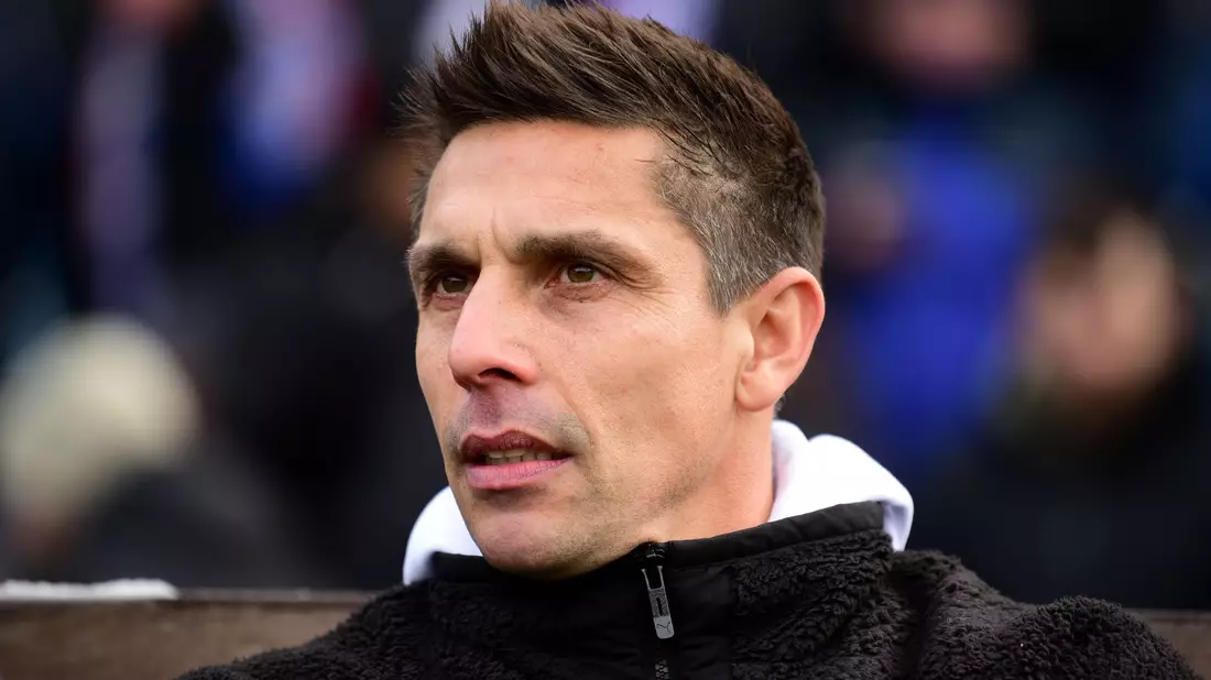 Als neuer St. Pauli-Trainer im Gespräch: der Ex-Kieler Marcel Rapp. (Archivbild)  - Bild: Daniel Bockwoldt/dpa