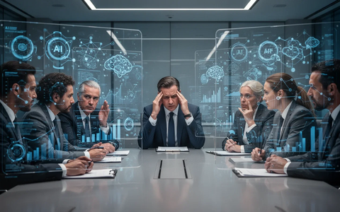 Deutsche CEOs unter Druck: KI, Arbeitszeit und Sparkurs