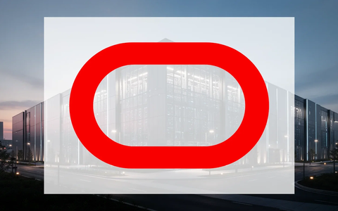Ein riesiges, modernes Rechenzentrum in der Dämmerung, mit subtilen Lichtern, die aus dem Inneren scheinen. - Foto: über boerse-global.de