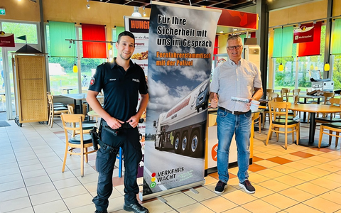 POL-ROW: 231. Fernfahrerstammtisch mit dem Thema Ladungssicherung - Bild: presseportal.de