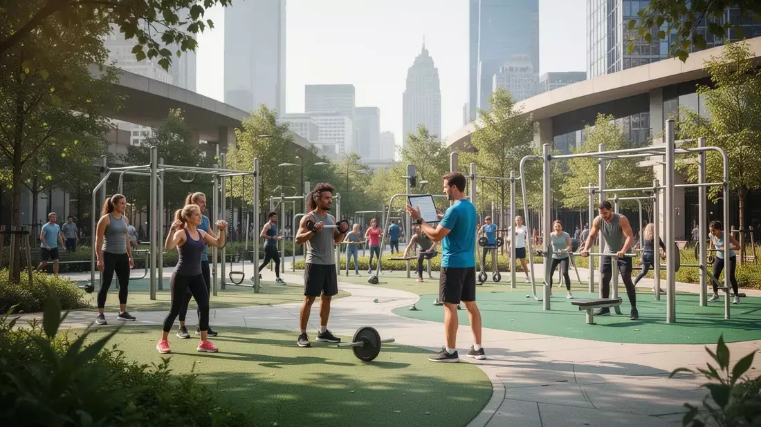 Kommunen investieren in Fitnessparks und Bewegungsräume