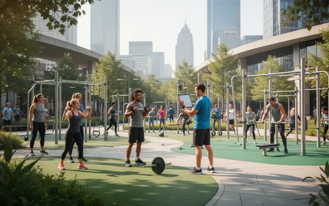 Kommunen investieren in Fitnessparks und Bewegungsräume