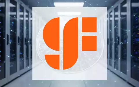 Ein stilisiertes Siliziumwafer mit integrierten Schaltkreisen und einem digitalen Netzwerkraster, vor einem modernen Rechenzentrumshintergrund. - Foto: über boerse-global.de