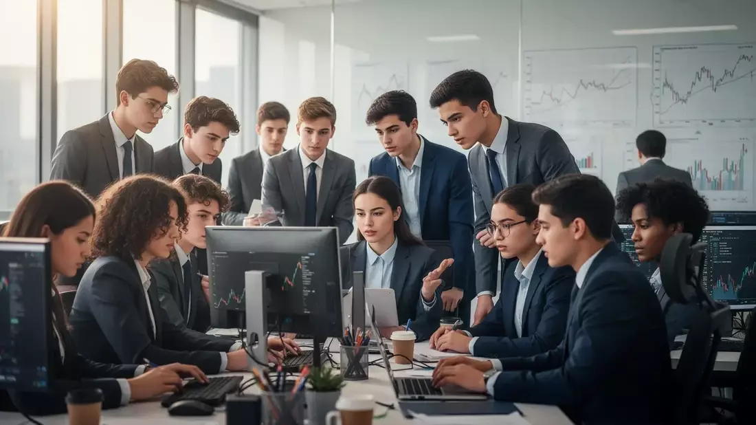 Kaufmännische Ausbildung: Azubis im zweiten Lehrjahr vor neuen Herausforderungen