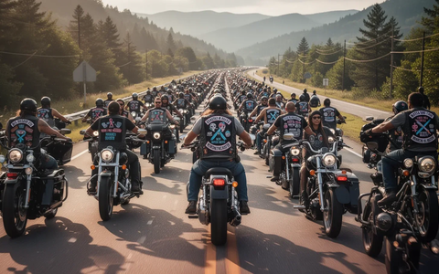 Fellows Ride Graz: Biker setzen Zeichen für psychische Gesundheit
