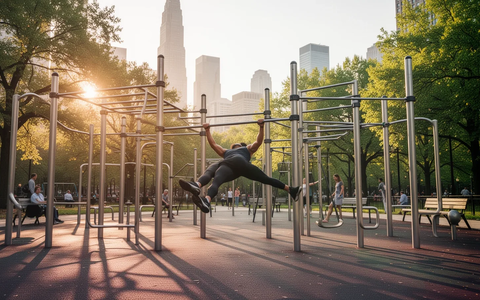 Bewegungspark-Trend: Kommunen investieren in Outdoor-Fitness