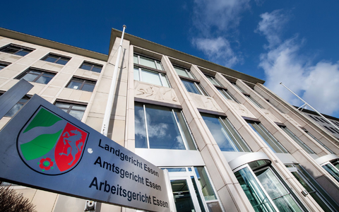 Vor dem Landgericht Essen beginnen die ersten beiden Zivilprozesse zum spektakulären Gelsenkirchener Sparkassen-Einbruch. (Archivbild)  - Bild: Bernd Thissen/dpa