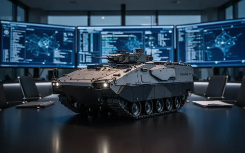 Rheinmetall Sells Auto Unit, Shows New Drones as Stock Falls 25% YTD