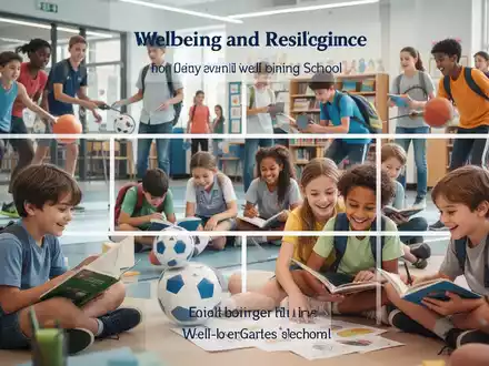 Eine Gruppe fröhlicher Kinder und Jugendlicher, die sich in einer hellen, modernen Umgebung an verschiedenen Aktivitäten beteiligen. - Foto: über boerse-global.de