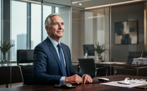 Ein erfahrener Manager in einem modernen Büro, der Führung und Unternehmensübergang symbolisiert. - Foto: über boerse-global.de