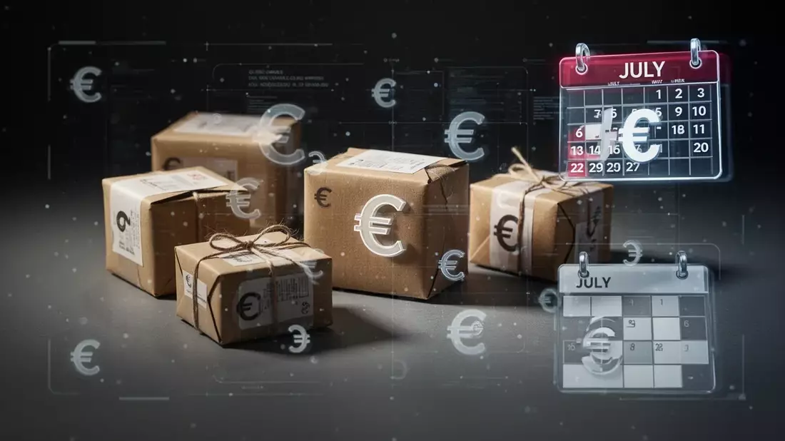 EU-Kleinsendungen: Neue 3-Euro-Pauschale ab Juli 2026