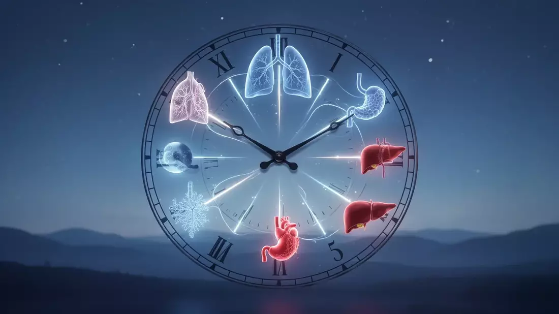 TCM-Organuhr: Warum Sie nachts um 3 Uhr aufwachen