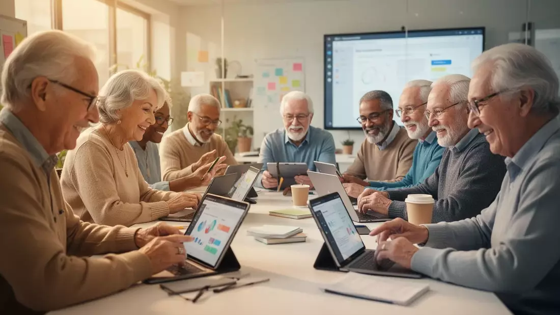 Milliarden für Senioren: Globale Initiativen zur digitalen Teilhabe