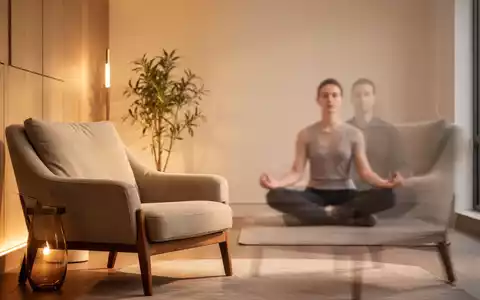 Ein ruhiger Therapieraum mit einem bequemen Sessel und einer meditativen Figur im Hintergrund, die psychische Gesundheit und Wohlbefinden symbolisiert. - Foto: ĂĽber boerse-global.de
